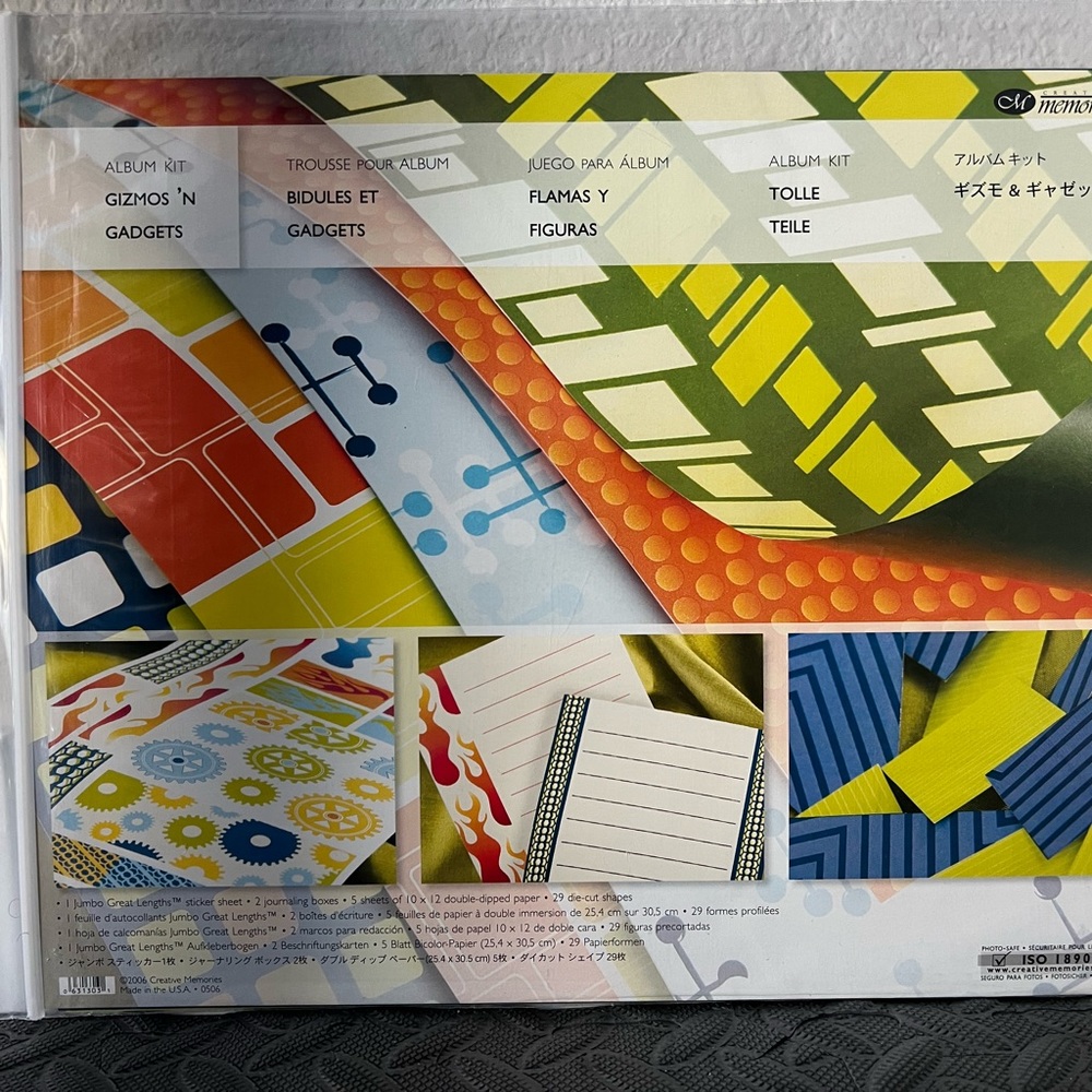 Creative Memories Album Kit - Gizmos ‘N Gadgets
